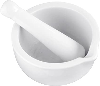 Fackelmann Mortero Ceramica 11X6Cm, Porcelana,