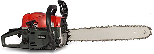 Motosierra gasolina con espada de 50cm cilindrada 52cc 2,75cv