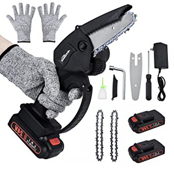 Xdovet Mini Motosierra Inalámbrica, Motosierras