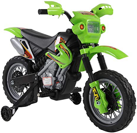 HOMCOM Moto Electrica Infantil Bateria