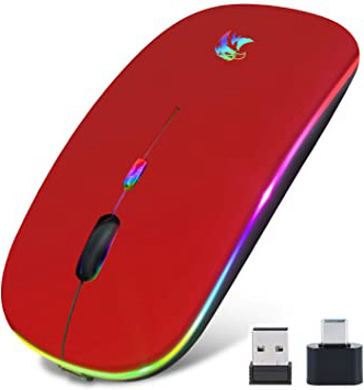 Ratón Bluetooth 5.1, Mouse Inalámbrico,