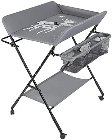 Mueble Cambiador Bebe Plegable y