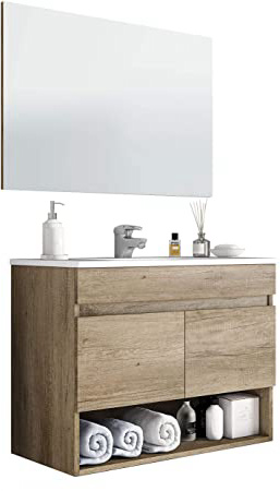 Miroytengo Mueble Lavabo suspendido Que
