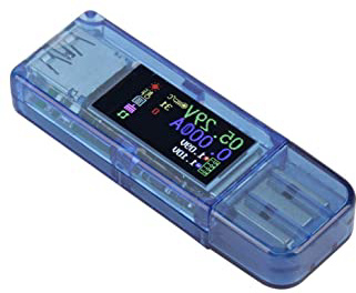Akozon Multímetro USB Carga USB