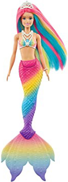 Barbie Dreamtopia Muñeca sirena arcoiris