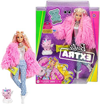 Barbie- Muñeca Extra 3 con