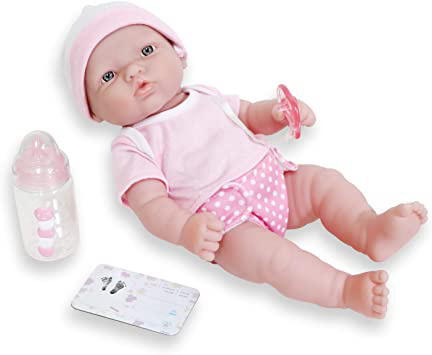 JC TOYS-La Newborn Muñeca Bebe,