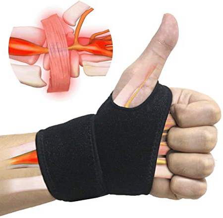 SUPRBIRD Muñequeras Deportivas Ajustable Transpirable
