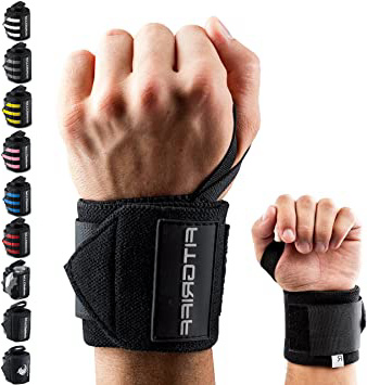 Fitgriff® Muñequeras Gym, Deportivas, Musculación,