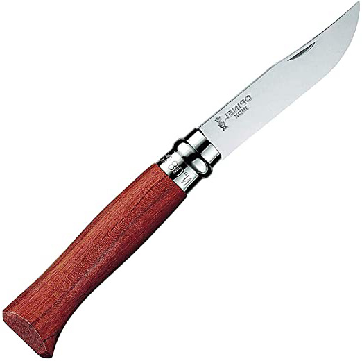 Opinel INOX, Cuchillo Bubble para Adultos , N ° 08