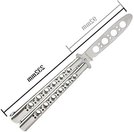 VORNNEX Práctica cuchillos de mariposa,