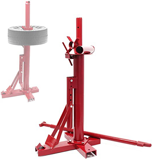 WilTec Montador desmontador Manual neumáticos Dispositivo Cambio Ruedas vehículo Taller Cambio neumáticos