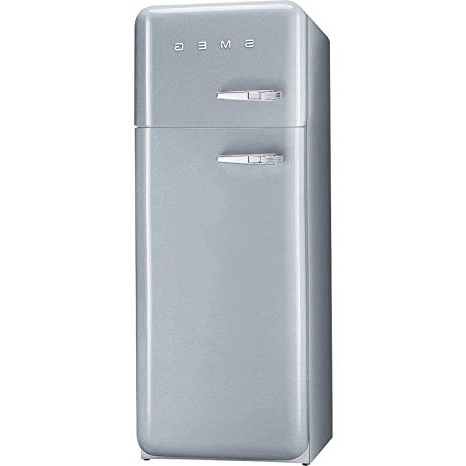 Smeg FAB30RFS Independiente A++ Plata nevera y congelador - Frigorífico (SN-T, 3 kg/24h, A++, Plata)