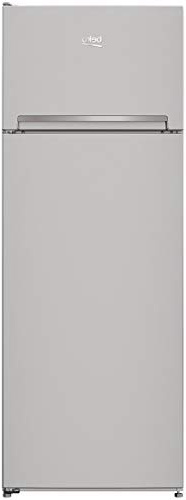 Beko RDSA240K20S Independiente 223L A+ Plata nevera y congelador - Frigorífico (223 L, SN-ST, 4 kg/24h, A+, Compartimiento de zona fresca, Plata)