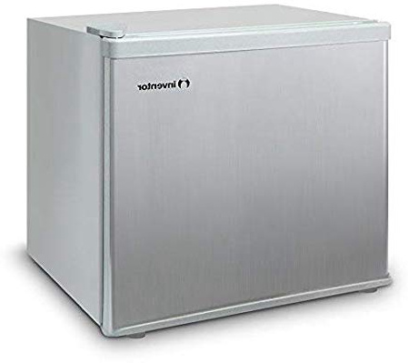 Inventor Mini Nevera Silenciosa A++ de 43 Litros con Compresor, Color Plata, Ideal para Hoteles, Estudiantes, Oficinas, Pequeños Hogares
