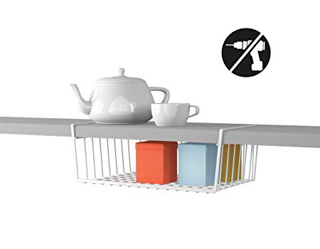 Metaltex - Estante intermedio, Blanco, 40 cm