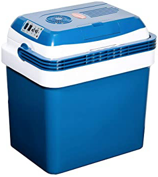 Nevera PORTATIL ELECTRICA Viaje LUZ Coche Camping 12V/230V 65W 25L Frio Caliente