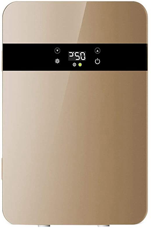 A-Nice El Mini refrigerador de 12 voltios/casa para 20 litros de Alta Capacidad Puede Contener hasta 30x latas de 330 ml, Que combina Las Funciones de enfriamiento y calefacción Silver - Dual - Core