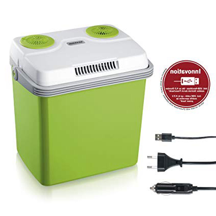 Severin KB 2923 Nevera Eléctrica Portátil con Función de Enfriamiento y de Preservación del Calor, 28 L, Incl. Conexión USB, 2 Conexiones de corriente 220-240 V / 12 V Dc