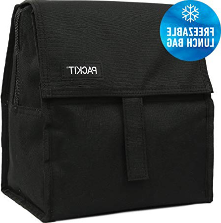 PackIt PKT-PC-BAK Nevera portátil 6l, Lona Impermeable, Negro, 4.4000000000000004