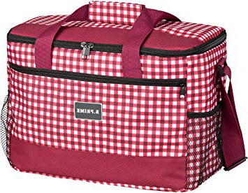B.PRIME Classic Bolsa Nevera de 20 l I 36 x 26 x 22 cm I Bolsa Aislante I Nevera para Picnic y Camping I Bolsa isotérmica para el Aire Libre I Viajes I Compra I Coche I Deportes