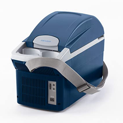 Mobicool T08 DC Bordbar - Nevera termoeléctrica portátil para coche, conexión 12 V, 8 litros de capacidad, color azul