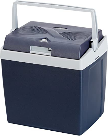 AmazonBasics - Nevera termoeléctrica, 26 litros, calor/frío, 230 V CA/ 12 V CC