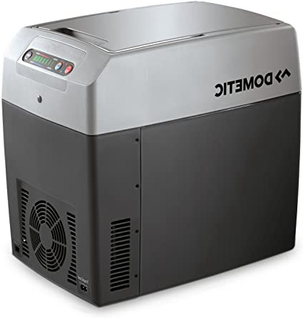 Dometic Tropicool TC 21 - Nevera termoeléctrica portátil, conexiones 12 / 24 / 230 V, 20 litros de capacidad, clasificación energética A++