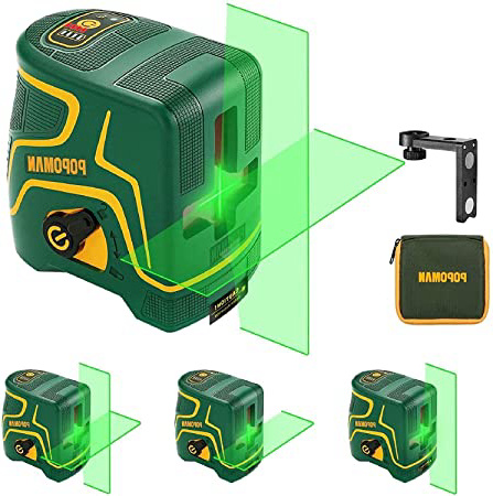 Nivel Láser Verde 45m POPOMAN,USB