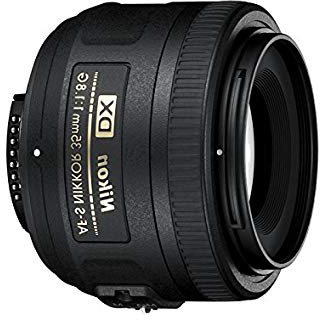 Nikon AF-S DX Nikkor 35 mm f/1.8 G - Objetivo para montura F, distancia focal fija 52.5 mm, apertura f/1.8G, negro - Versión Europea