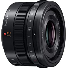 Panasonic LEICA DG SUMMILUX H-X015 - Objetivo Focal fija para cámaras de montura M4/3 (Focal 15 mm, F1.7, tamaño filtro 46 mm, lentes asféricas), negro