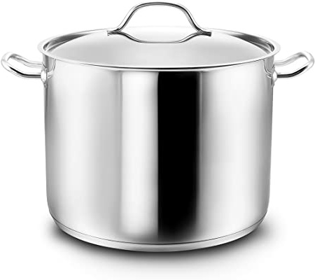 Kopf 125396 Olla de Gran Capacidad Gigantos, Ø 24 cm, Altura 20 cm, 9 litros, Acero Inoxidable