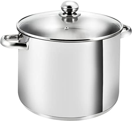 Kopf 122463 Olla de Gran Capacidad Gigant, Ø 28 cm, Altura 21 cm, 12,5 litros, Acero Inoxidable