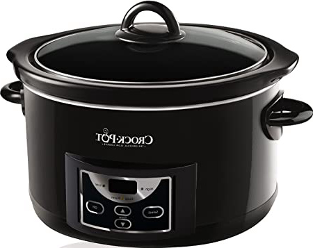 







Crock-Pot SCCPRC507B Olla de cocción lenta digital para preparara multitud de recetas, 230 W, 4.7 litros, Acero Inoxidable






