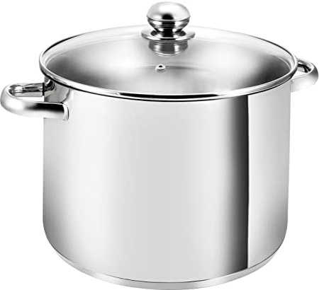 Kopf 125501 Olla de Gran Capacidad Grandis, Ø 30 cm, Altura 22 cm, 15 litros, Acero Inoxidable