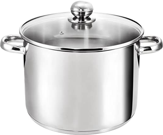 Kopf 125402 Olla de Gran Capacidad Grandis, Ø 24 cm, Altura 20 cm, 9 litros, Acero Inoxidable