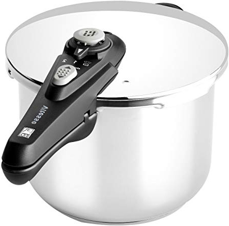BRA Vitesse - Olla a presión rápida, 9 litros, 24 cm, acero inoxidable 18/10