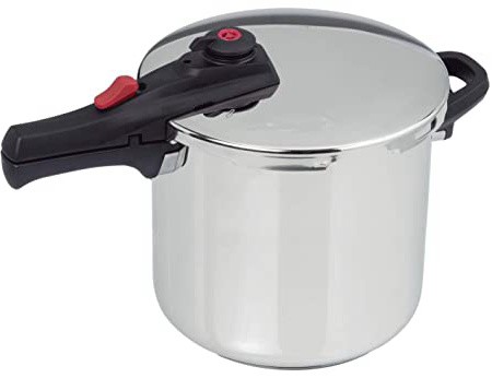 Bastilipo 10L Olla Rápida De Acero Inoxidable 10 Litros, Gris