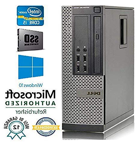 PC Reacondicionado DELL 7010 SFF Intel Core i5 3470 3.20Ghz/RAM 8GB/SSD 240GB/DVD+RW/LICENZA Win 10 Pro MAR (Reacondicionado)