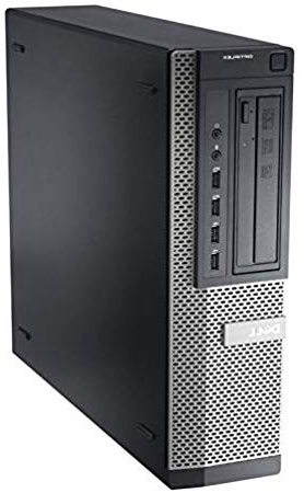 Dell - PC Optiplex 9010 DT- Ordenador de sobremesa (Intel Core i5-3470, 8GB de RAM, Disco HDD de 500GB, Lector DVD, Windows 10 Pro ES 64) - Negro (Reacondicionado)