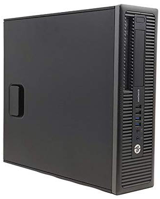 HP EliteDesk 800 G1 - Ordenador de sobremesa (Intel Core i5-4570, 16GB de RAM, Disco HDD de 500GB, Lector DVD, Windows 10 Pro ES 64) - Negro (Reacondicionado)