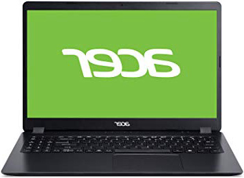 Acer Aspire 3 - Ordenador Portátil de 15.6" FHD ComfyView LED LCD (Intel Core i3-6006U, 8 GB de RAM, SSD de 512GB, Sin sistema operativo) negro - Teclado QWERTY Español