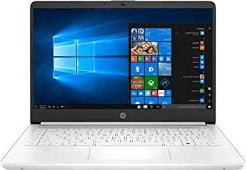 HP 14s-dq1001ns - Ordenador portátil de 14" FullHD (Intel Core i3-1005G1, 8 GB de RAM, 256 GB SSD, Intel UHD Graphics, Windows 10 ) Blanco - teclado QWERTY Español