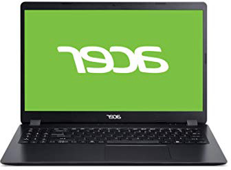 Acer Aspire 3 Ordenador portátil de 15.6" HD (Intel Core i3-7020U, 4GB de RAM, 128GB SSD, UMA, Sin sistema operativo) Teclado QWERTY Español