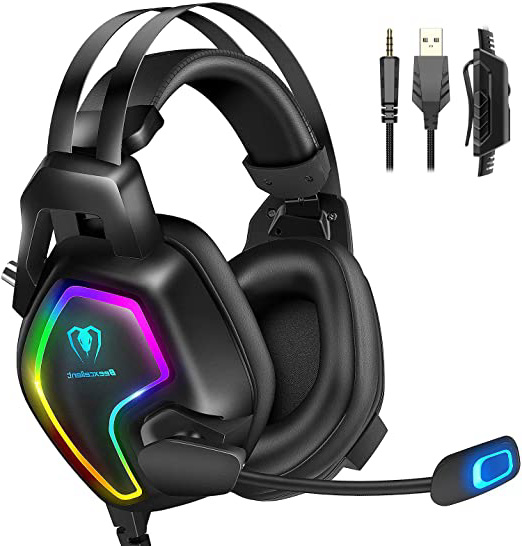 Cascos PS4 con Micrófono, Auriculares