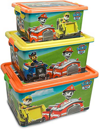 Cajas Almacenaje de Patrulla Canina