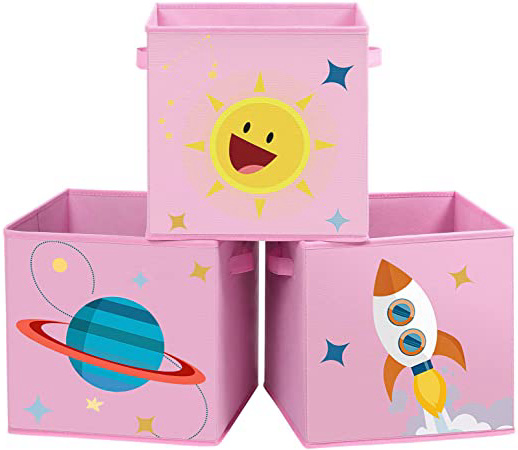 SONGMICS Cajas de Almacenaje, Juego de