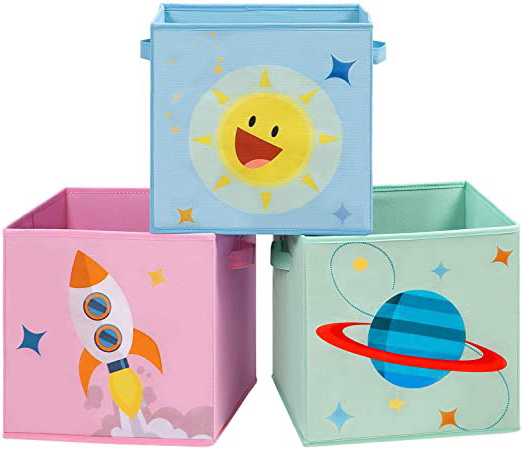 SONGMICS Cajas de Almacenaje, Juego
