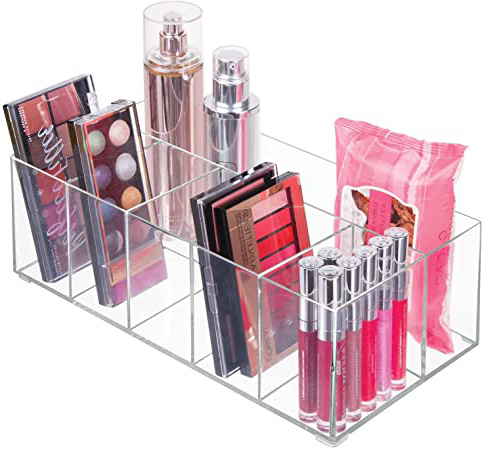 mDesign Organizador de maquillaje –