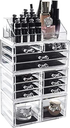 Display4top Caja acrílica Estante de